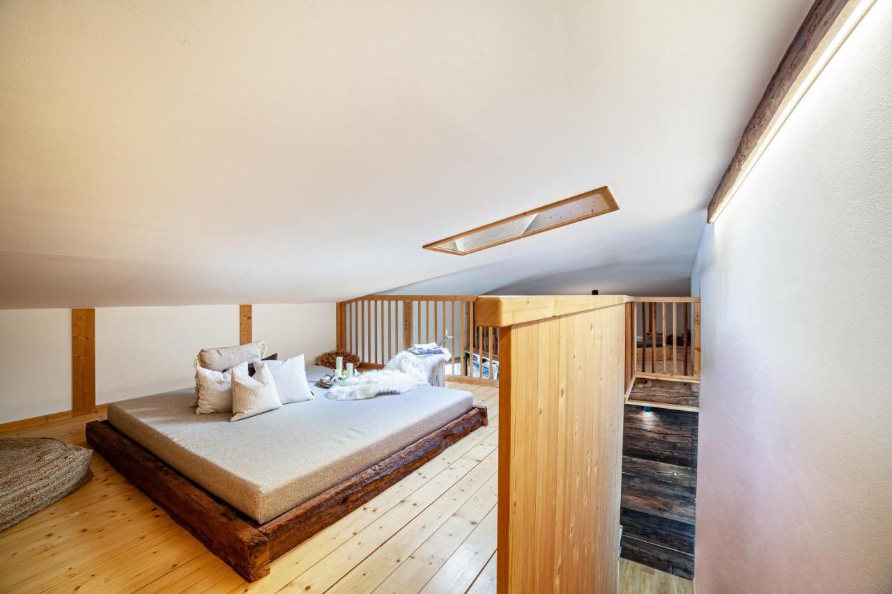 Ferienwohnung Steinbach Loft Ulten Exterior foto